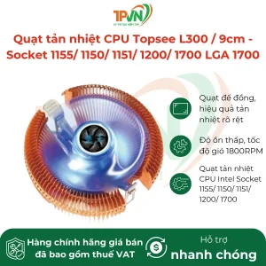 Alternative view of Quạt tản nhiệt CPU Topsee L300 / 9cm