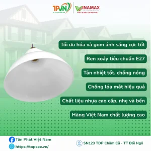 Alternative view of Chao đèn - màu trắng - C280 - VINAMAX