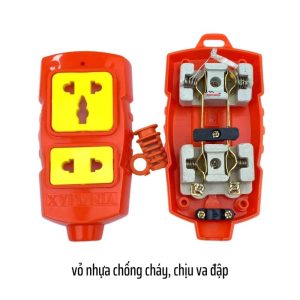 Alternative view of Ổ 2 lõi sứ - Công suất 6000W