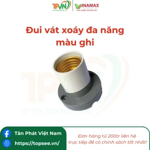 Đui vát xoáy đa năng - màu ghi - V4G - VINAMAX