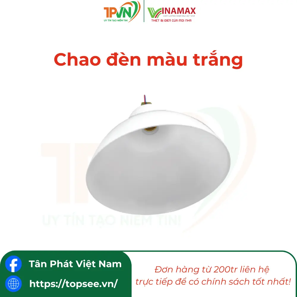 Chao đèn - màu trắng - C280 - VINAMAX