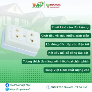 Alternative view of Ổ II thái đế trắng - 2TT -VINAMAX