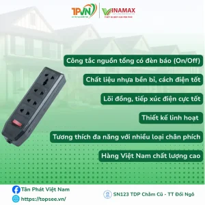 Alternative view of Ổ IV có công tắc - Đ41 - VINAMAX