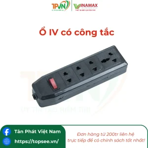 Ổ IV có công tắc - Đ41 - VINAMAX