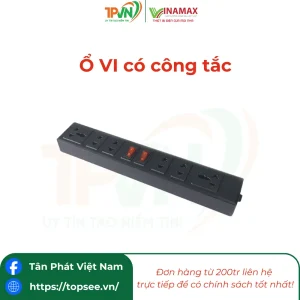Ổ VI có công tắc - DD62 - VINAMAX