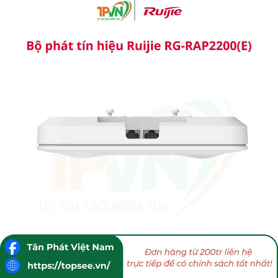 Bộ phát sóng Wifi Ruijie RG-RAP2200(E) - Ảnh 5