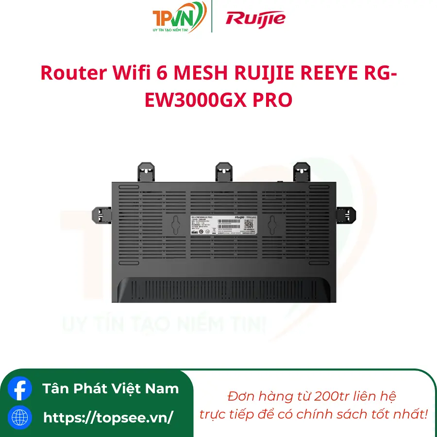 Router Wifi 6 MESH RUIJIE REEYE RG-EW3000GX PRO - Ảnh 3