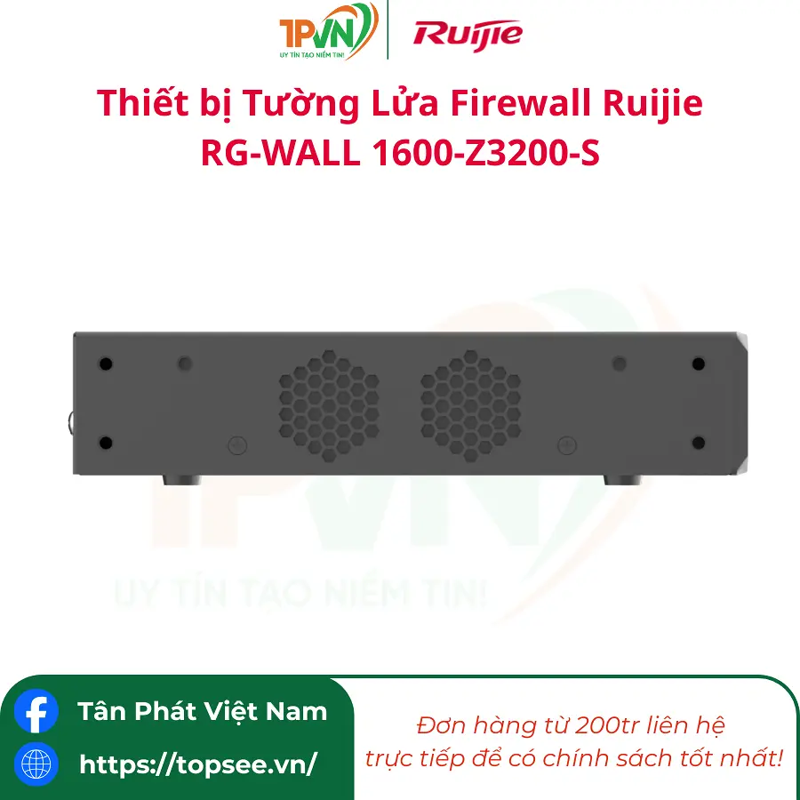 Thiết bị Tường Lửa Firewall Ruijie RG-WALL 1600-Z3200-S - Ảnh 5