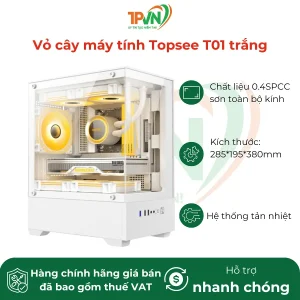 Vỏ cây máy tính Topsee T01 trắng