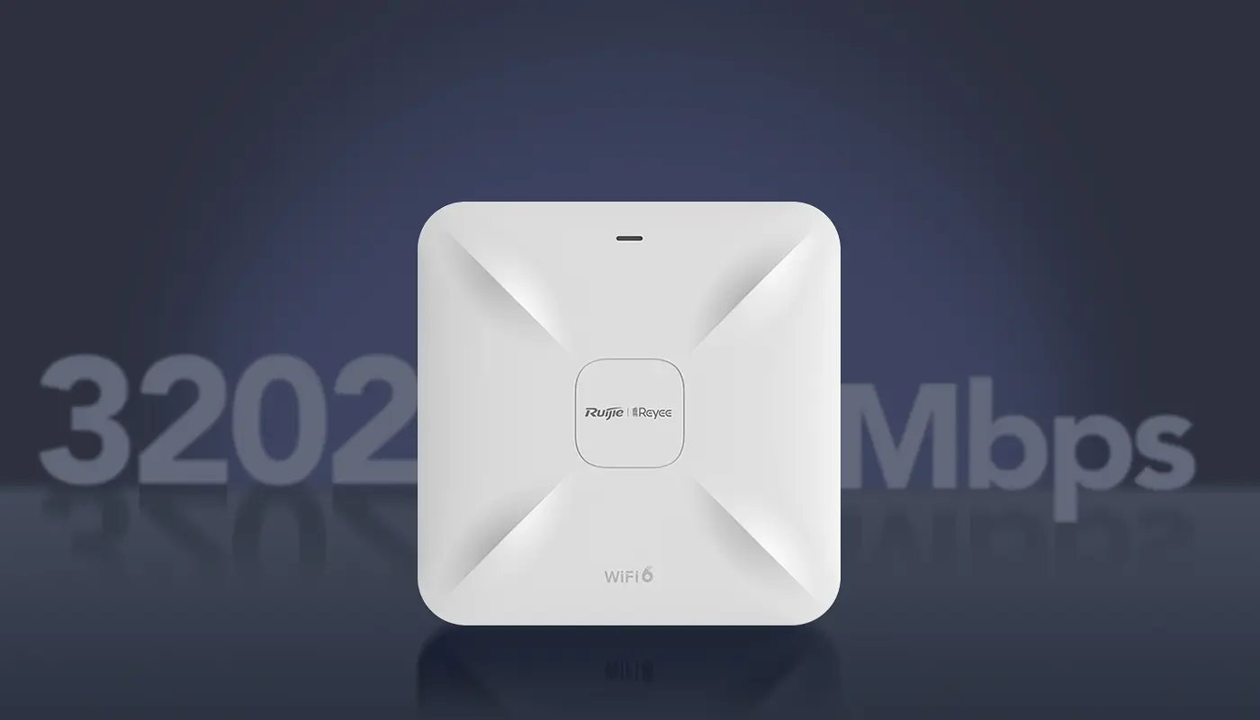 Bộ phát Wifi ốp trần hoặc gắn tường Reyee RG-RAP2260(G) 100 user