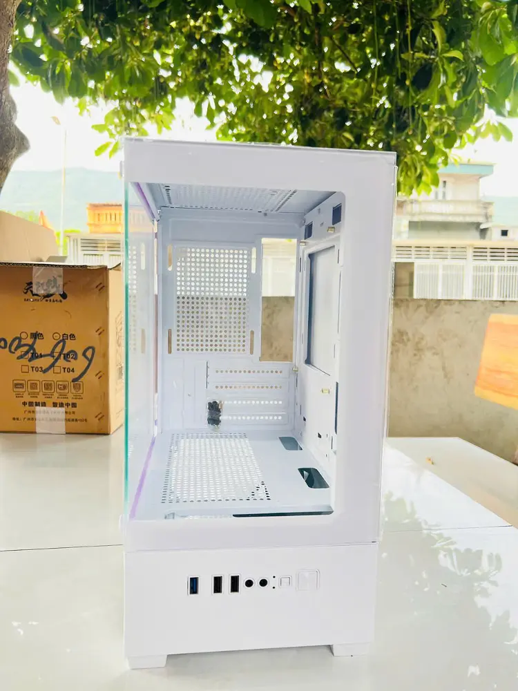 Vỏ cây máy tính Topsee T01 trắng - Ảnh 8